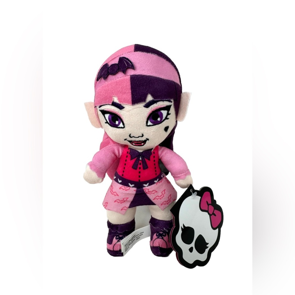 Monster High - Draculaura  Stuffed Soft Plush Toy 8-Inch